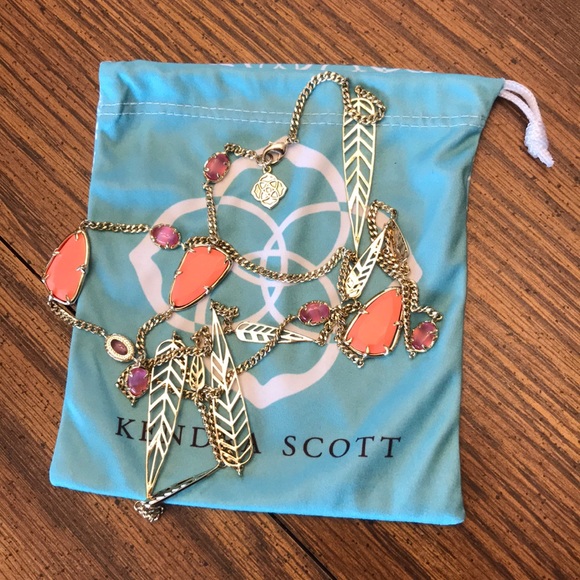 Kendra Scott Marla Necklace 46’ - Picture 7 of 7